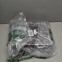 Ekisemio Double Rods Clothes Rack with Wheels Load 400 LBS, 45 Inch Rolling Clothing Rack for Hanging Clothes, Heavy Duty Garment Rack with Shelves, Metal Portable Closet, Black