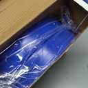 KETIEE Flex Tracks 16Ft for Kids: Flexible Race Car Ramp Track with 4 Small Racecars and 8 Suction Cups Compatible with Diecast 1/64th Cars, Rolls Up Portable Racetrack for Ages 3 & Up (Blue)