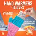 Hand Warmers 40 Pairs (80 Warmers) - Up to 10 Hours of Long Lasting Warmth and Hot Hands - Easy Air Activation for Hands, Body and Feet - TSA Approved
