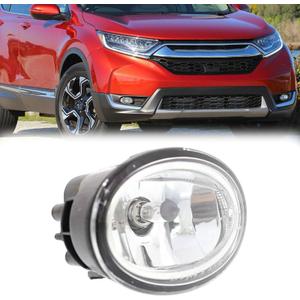 Front Bumper Driving Fog Lamps for 2016 2017 2018 2019 Honda CRV Front Bumper Halogen Fog Light Driving Lamp (Right (Passenger) Side)