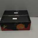 WANGYUANJI Carbon Steel Wok with Lid, 12.6" Hammered Stir Fry Pan with Helper Handle & Iron Spatula, Thickened Heavy Duty Flat Bottom Wok for Induction, Electric & Gas Stoves, Metal Utensil Safe