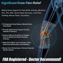 NEENCA Professional Knee Brace for Women/Men, Knee Support with Patella Pad & Side Stabilizers, Compression Knee Sleeve for Knee Joint Pain, Meniscus Tear, ACL, PCL, Runner, Workout - FSA/HSA Approved (XX-Large, Grey)