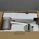 Shark HD120BRN Blow Dryer HyperAIR Fast-Drying with IQ 2-in-1 Concentrator, Styling Brush, and Curl-Defining Deep Diffuser Attachments, Ionic, No Heat Damage, for All Hair Types, Stone