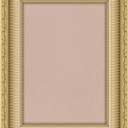 ArtXO Wood Vintage A4 Picture Frames for Living Room Wall Decor: Classic Gold 8.25x11.75 Gallery Wall Frame for Canvas, Poster, Diploma, Family Friends Photo Display