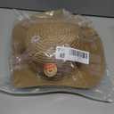 FURTALK Beach Hats for Women Summer Straw Sun Hat Wide Brim Crochet Hats (M)