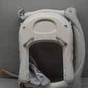 Baby Walker, 5-in-1 Baby Walkers for Boys and Girls 6-12 Months with Bouncer, Removable Footrest, Feeding Tray & Music, Foldable & Adjustable Activity Walker for 6-18 Months Toddler Infant (h-Light Gray)