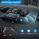 VUKARUAL Wireless Carplay and Android Auto Screen for Car, 7" HD Portable Touch Screen Car Stereo with Bluetooth, Backup Camera, Navigation, Mirror Link for All Vehicles