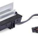 Blower Motor Resistor Heater Fan Control Module for 2003-2007 Chevrolet Silverado Avalanche Suburban Tahoe, GMC Sierra Envoy Yukon, Cadillac Escalade, Replaces 1580567, 93803636, 89018778