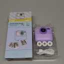 Kids Instant Digital Cameras for Boys and Girls, 1080P HD Dual-Lens Selfie Digital Camera with Print Paper & 32G Card, Christmas Birthday Gifts Toys for Toddler and Teenagers Age 3-16 Years Old (Purple)