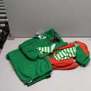 EraSpooky Elf Costume Men Christmas Santa Helper Fancy Dress Red and Green (Medium)