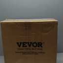 VEVOR Shop Stool with Backrest, Pneumatic Height Adjustable Garage Seat, 300 lbs Load, Roller Creeper Seat, 360 Swivel Padded Workshop Stool, Black