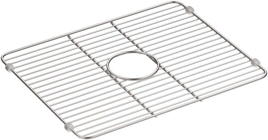 KOHLER 5137-ST Iron/Tones Sink Rack, 1.1 x 18.25 x 14.38 inches, Stainless Steel
