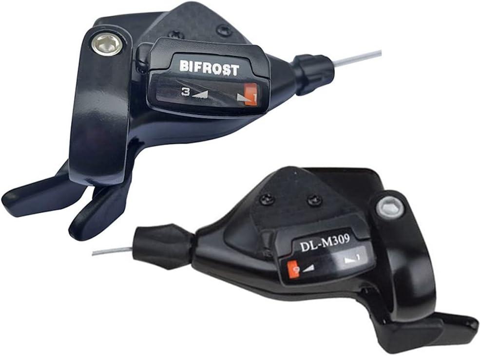 BIFROST MTB Triple 3 x 9 Speed Thumb-tap Shifter Mountain Bicycle Conjoined DIP