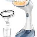 Steamer for Clothes, 1800W Fast Heat-up Clothes Steamer Handheld Garment Steamer with 3 Steam Settings, 380ml Water Tank, 9.8' Cord, Portable Travel Steam Iron for Removes Wrinkle Safe on All Fabrics (Grey)