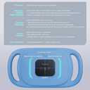 Music Boxing Punching Machine for Adults, Taekwondo Kick Pad Training Machine with LED Electronic Bluetooth Music &Counter9 Modes & 9 Speeds Martial Arts Training Equipment & Taekwondo Sparring Gear