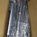 6 Pack 10Ft String Light Poles for Outside and 25 Pack Deck Balusters 36" Staircase Baluster for Deck Systems. Outdoor lighting brackets and railings are used for terraces, decks, backyards