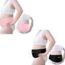 RENEO C Section Ice Pack for Post-Op, C Section Recovery Must Haves, Ice Packs Postpartum for Swelling & Pain Relief, Black and Pink