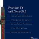 Nexbelt Titan Ratchet EDC Tactical Gun Belt  1.5" Micro-Adjustable Strap, Quick-Release, Fits Up to 50" Waist, IWB/OWB (Grey)