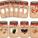 Valentines Day Gifts for Kids 60Pack Mason Jar Happy Valentines Cards Valentine Exchange Cards for Boys Girls School Class Classroom Party Favors (Candy Not Included)