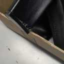 Mysoft Women's Ankle Boots Square Toe Side Zipper GoGo Boots Chunky Block Heel Mid Calf Low Heeled Short Booties, Size: 10