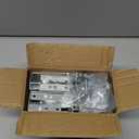 12 PCS Concealed Joist Hanger, 2" x 4" Outdoor Concealed-Flange Hanger, Coated Concealed Mount Joist Hangers for 2"x4" Beam , Swing, Fence