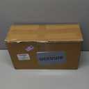 Elevated Slow Feeder Dog Bowls - Ceramic Food and Water Bowl Set with Stand - Raised Pet Dishes for Small and Medium Sized Dogs (White)