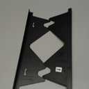 Stainless Steel Stove Gap Covers,Stove Gap Filler, Range Trim Kit, Stove Gap Guards, Heat Resistant and Easy to Clean, Easy retractable Length 13.8" to 27.5", Width 0.79",Black(2PCS)