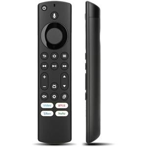 IDGPUW Replacement Remote Control for Fire Smart TV, Compatible with Insignia, Toshiba, Amazon Fire Smart TV