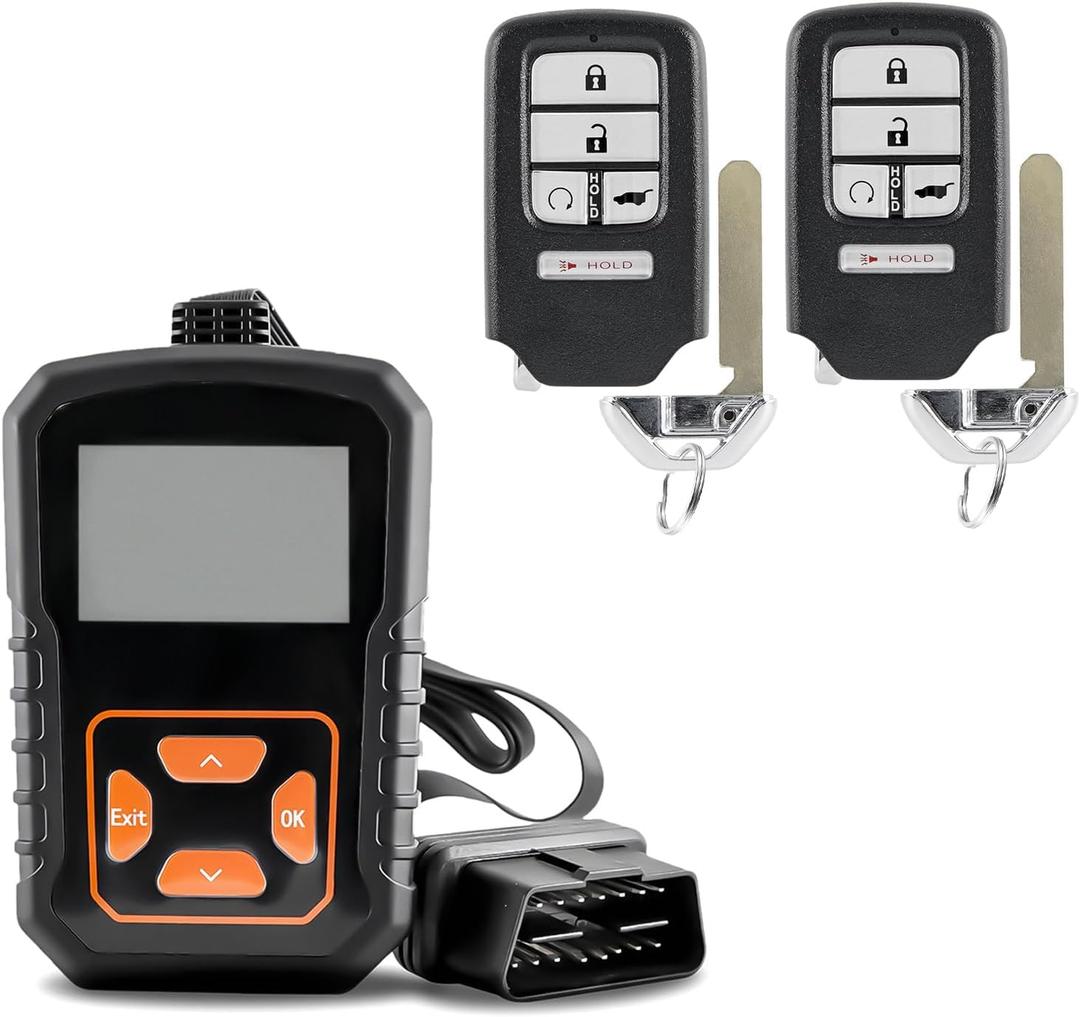 KR5V2X DIY Remote Key fob kit Replacement for 2016-2021 Honda Pilot/ 2017-2022 Honda CRV 5-Door/ 18-21 Civic Car Keyless Entry Remote Control