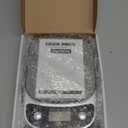 Food Kitchen Scale Digital Weight Grams and OzProfessional Small Digital Kitchen Food Scales 3kg/0.1g for Weight Loss