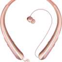 Neckband Bluetooth Headphones, Bluetooth 5.4 Wireless Headphone with Retractable Earbud,CVC8.0 Noise Cancelling, 16Hrs Playtime, Around The Neck Headphones Stereo Headset for Music, Conference, Videos