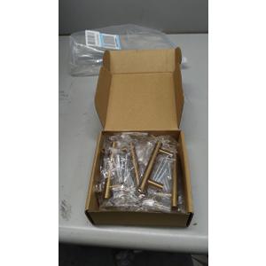 goldenwarm 10 Pack Champagne Bronze Cabinet Pulls Gold Cabinet Handles 2-1/2 inch(64mm) Champagne Gold Drawer Pulls Brushed Bronze Drawer Handles Kitchen Bathroom Bedroom Furniture Hardware