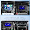 5/6GWiFi 8Core Qualcomm 4G+64G,Radio for Honda Civic 2016-2020 Radio Android Car Stereo 5.1Bluetooth,Wireless Carplay,DSP Hi-Res,Android Auto,9‘’ 1280P IPS Touch Screen,Cooling Fan,GPS,FM/RDS,Camera