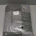 PURRUGS Bathroom Rug Non-Slip Machine Washable 24" x 60", Super Absorbent and Quick-Dry Bath Mat, Extra Soft and Plush Bath Rug for Shower, Bathtub and Sink, Grey & Dark Grey