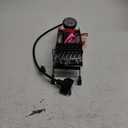 Blackburn Foot Pump Black Metal Fast Inflation Gauge Top Lock Dual Head 100 PSI