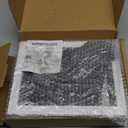 5x7 Picture Frame Set of 4, High Definition Real Glass, Display Pictures 4x6 with Mat or 5x7 Without Mat, Gallery Wall Hanging or Tabletop Photo Frames, White