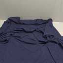 KingSize Men's Big & Tall Shrink-Less Lightweight Crewneck T-Shirt 7X-Large Tall, Navy