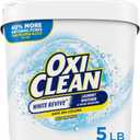 OxiClean White Revive Laundry Whitener and Stain Remover Powder, Alternative to Bleach for Laundry, 5 lb