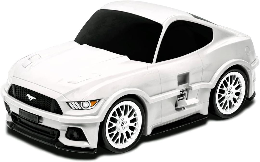 Certified Unisex Kid's Car Sedan, White, Medium