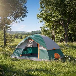 NEWBULIG Camping Tent 2 Person, 2 Person Tent for Camping, Instant Setup
Family Camping Tent Lightweight Easy Setup, Waterproof Windproof with Rainfly for Outdoor Camping Hiking Beach