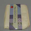 Travel Cosmetic Bag Organizer For Plane Travel, Beige