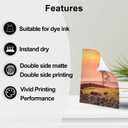 Uinkit 100 Sheets Matte Presentation tabloid paper 11x17 photo paper matte Double Sided 37lb Brochure Paper 6.5Mil for laser and Inkjet Printers