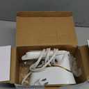 Portable Travel Steamer Iron for Clothes with LCD Display - 4 Mode Handheld Mini Clothing Steam Iron, 1200W Small Garment Steamer, Hand Held Fabric Steamer for Home, Dorm, Travel (120V ONLY)(White)