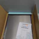 Titanium Cutting Board for Kitchen, Cutting Board Double Sided Food Grade, Pure Titanium/PP, Easy to Clean Large Size 1611 (Silver)