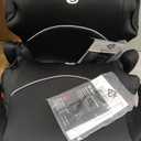 Diono Solana, No Latch, Pack of 2 Backless Booster Car Seats, Lightweight, Machine Washable Covers, Cup Holders, Black