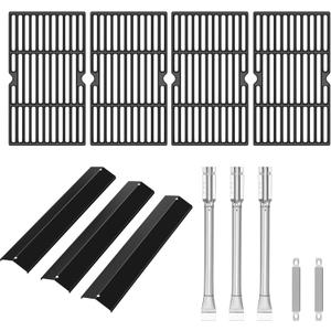 Replacement Parts for Oklahoma Joe's Longhorn Combo 3-Burner Charcoal/Gas Smoker, Longhorn Triple-Function Combo Grill, Grill Parts for Oklahoma Joe, Heavy Duty Grill Accessories