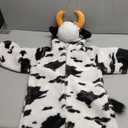 Dress Up America Cow Costume For Toddlers - Adorable Plush Cow Jumpsuit Onsie For Little Boys And Girls (4T)