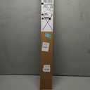 LazBlinds No Tools No Drill 1" Vinyl Mini Blinds, Cordless Blinds for Windows, Light Filtering Horizontal Window Blinds & Shades, 30" W x 48" H, White