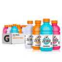 Gatorade Zero Sugar Thirst Quencher, Glacier Cherry Variety Pack, 12 Fl Oz (Pack of 24), Best By: 1/11/2024