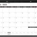 2025-2026 Desk Calendar - APR. 2025  JUN. 2026, 22" x 17", Large Desk Calendar 2025-2026, 16 Monthly Desk/Wall Calendar 2-in-1, Corner Protector, Desk Pad, Large Ruled Blocks